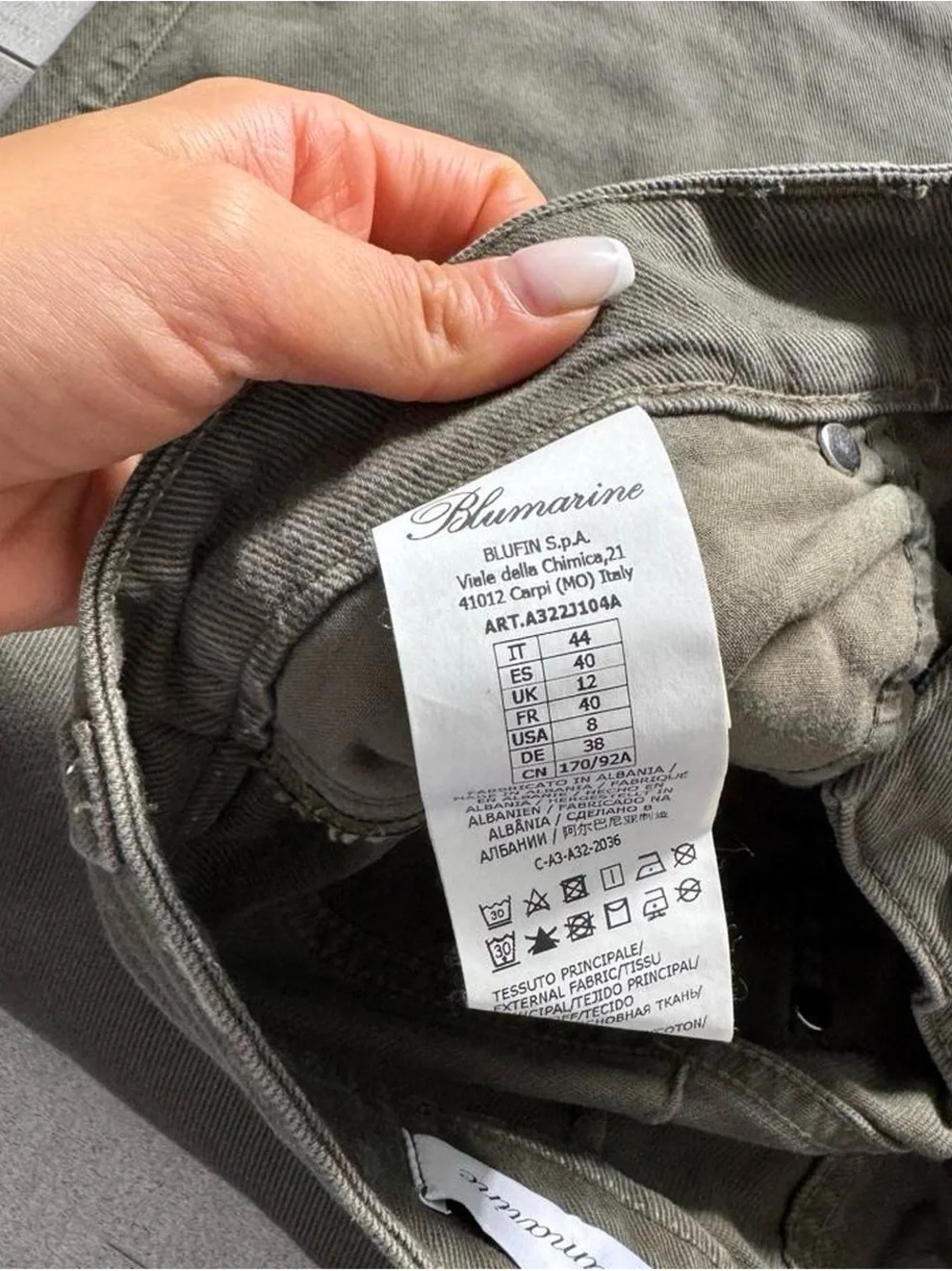 BLUEMARINE Cargo Pants - Picture 7 of 7